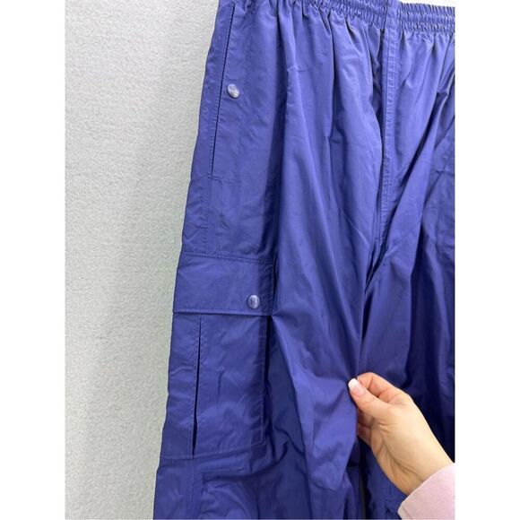 Helly Hansen Mens Blue Waterproof Packable Windbreaker Track Pants Large - Picture 6 of 10